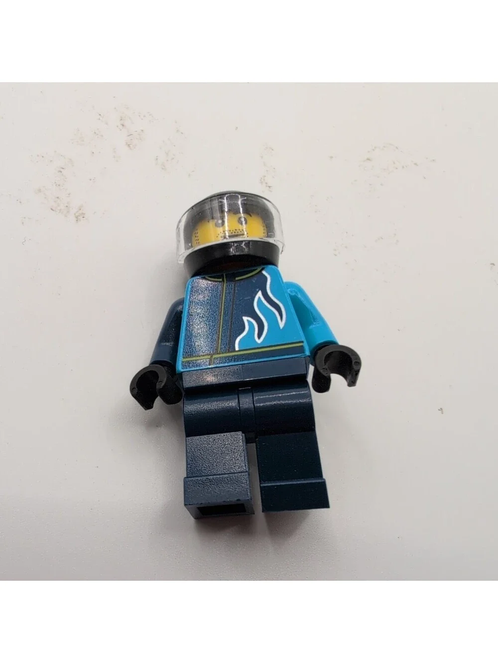 LEGO® City Minifigure Monster Truck Driver Blue Outfit